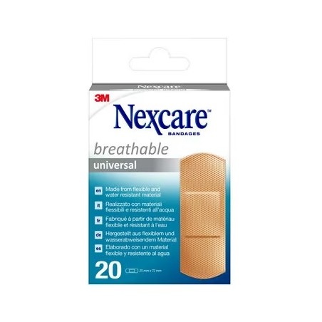 3m Italia Cerotto Preparato 3m Nexcare Universal N0320ns-0 19x72mm 20 Pezzi 3m Italia - 1