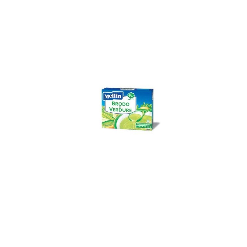 Danone Nutricia Soc. Ben. Mellin Brodo Di Verdure 10 Bustine 8 G Mellin - 1