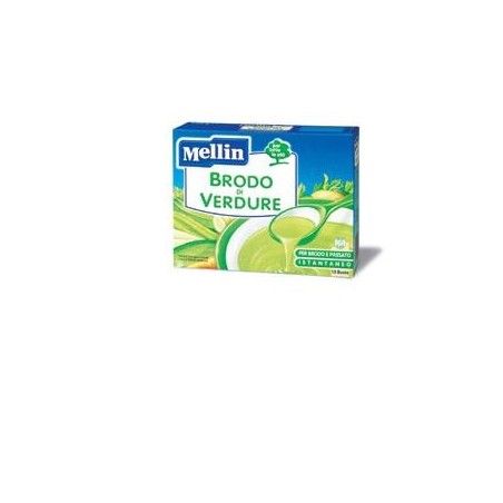 Danone Nutricia Soc. Ben. Mellin Brodo Di Verdure 10 Bustine 8 G Mellin - 1