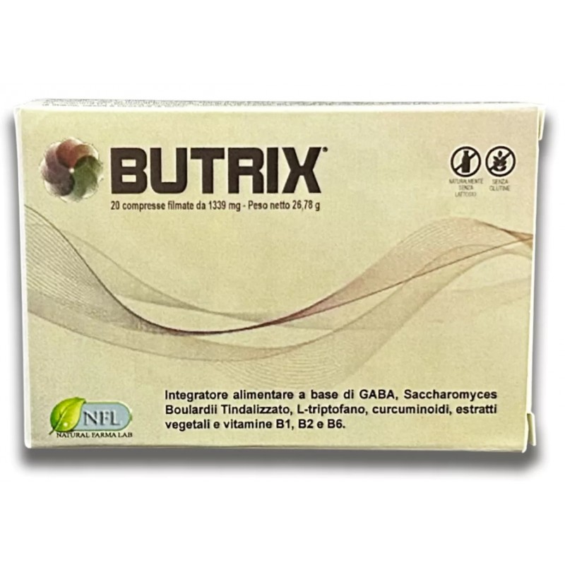 Butrix integratore per il benessere dell'intestino 20 compresse  - 1