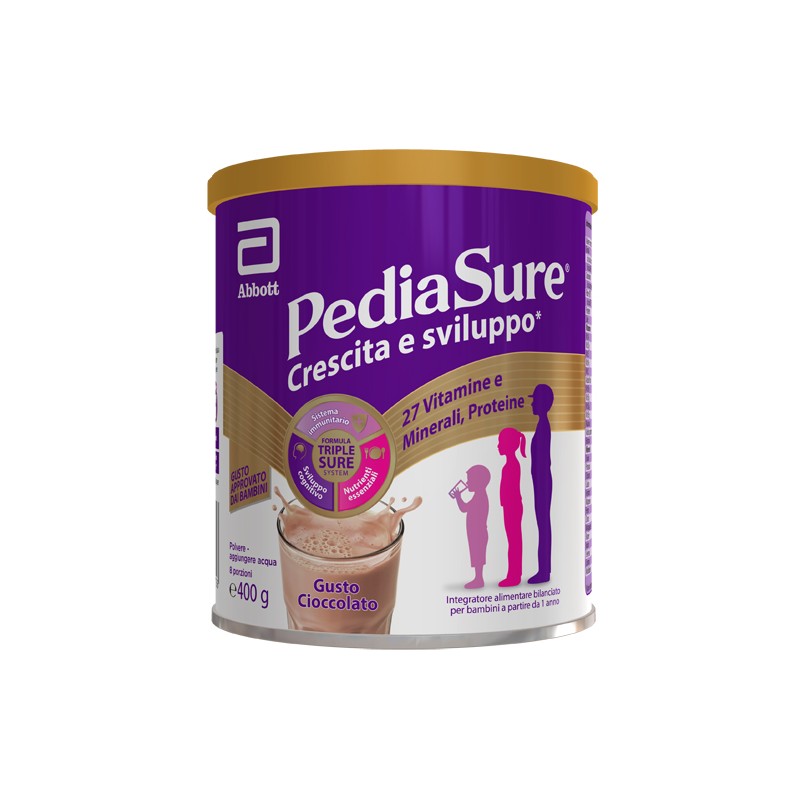 Abbott Pediasure Crescita&sviluppo Rinforza Cioccolato 400 G Abbott - 1