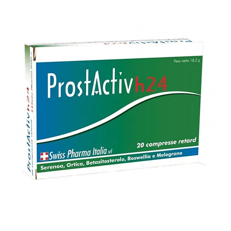 Swiss Pharma Italia Prostactiv H24 20 Compresse Retard Swiss Pharma Italia - 1