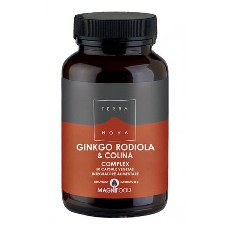 Forlive Terranova Ginkgo/rodiola/colina Complex 50 Capsule Forlive - 1