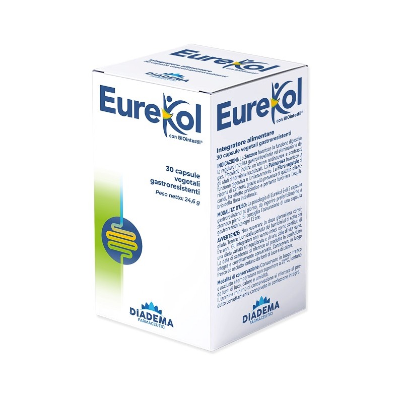 Diadema Farmaceutici Eurekol 30 Capsule Gastroresistenti Diadema Farmaceutici - 1