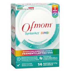 Ofmom Synteract Bimbi 14 Stick - Integratori di fermenti lattici - 979792544 - Ofmom - € 13,30