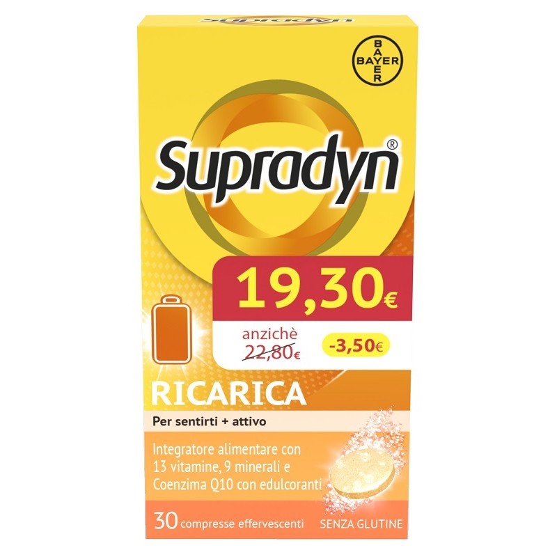 Bayer Supradyn Ricarica Compresse Effervescenti Promo