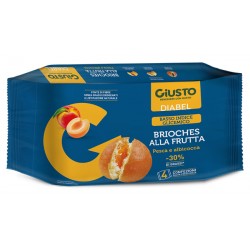 Farmafood Giusto Diabel Brioche Frutta 4 Pezzi Da 45 G - Rimedi vari - 985519899 - Farmafood - € 5,75