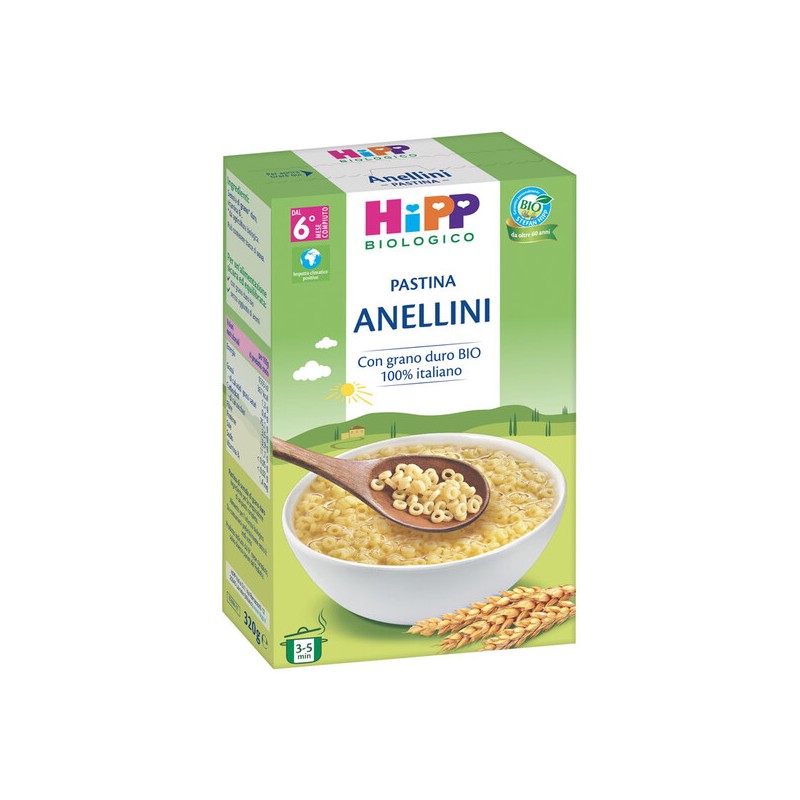 Hipp Italia Hipp Bio Anellini Farro Avena 30 G Hipp - 1