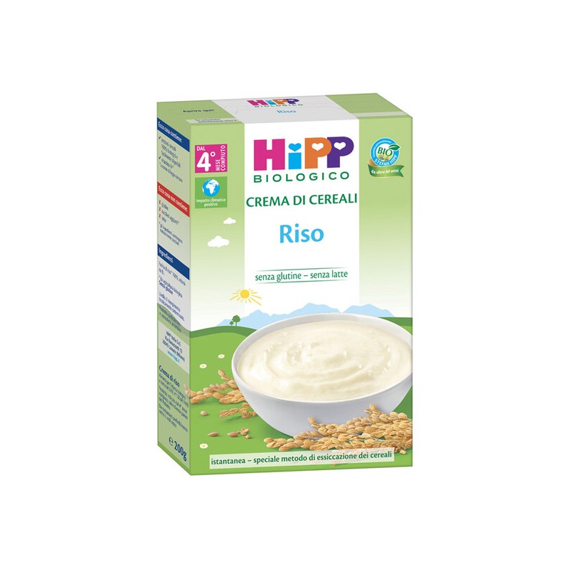 HIPP BIO CREMA CEREALI RISO 200 G Hipp - 1