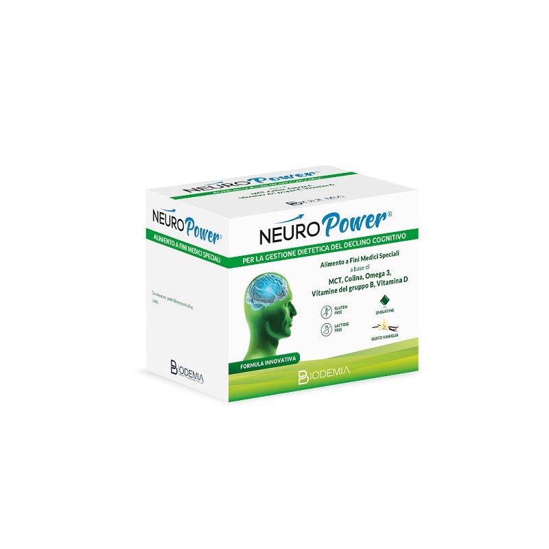 Global Pharmacies Partner Biodemia Neuropower 20 Bustine Gusto Vaniglia Global Pharmacies Partner - 1