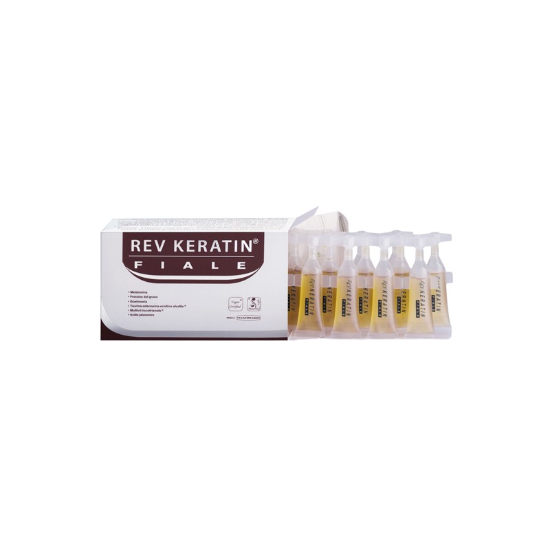 Rev Pharmabio Rev Keratin Fiale 15 Fiale 5 Ml Rev Pharmabio - 1