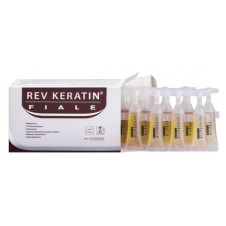 Rev Pharmabio Rev Keratin Fiale 15 Fiale 5 Ml Rev Pharmabio - 1