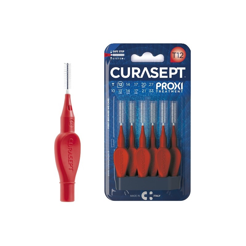 Curasept Proxi T12 Rosso/red 6 Pezzi Curasept - 1