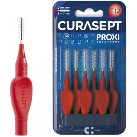 Curasept Proxi T12 Rosso/red 6 Pezzi Curasept - 1