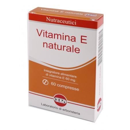 Kos Vitamina E Naturale 60 Compresse - Integratori multivitaminici - 970728503 - Kos - € 7,50