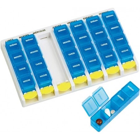 Farmac-zabban Portapillore Set Medstimanale 4 Dosi Meds - Rimedi vari - 972734495 - Farmac-Zabban - € 11,19