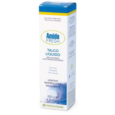 Farmaderbe Amido Fresh Talco Liquido 200 Ml Farmaderbe - 1