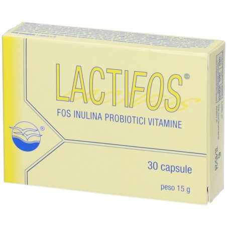 Lactifos Integratore Prebiotici e Vitamine 30 Capsule - Integratori di fermenti lattici - 979867280 -  - € 15,11