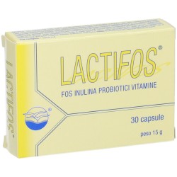 Lactifos Integratore Prebiotici e Vitamine 30 Capsule - Integratori di fermenti lattici - 979867280 -  - € 15,11