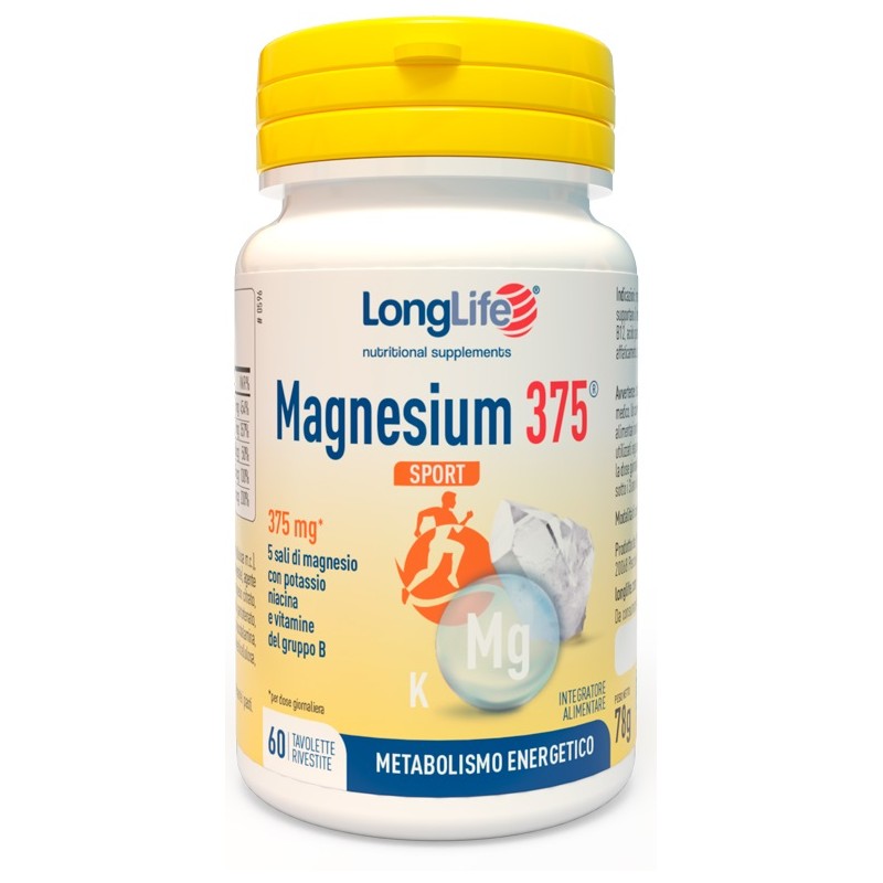 Longlife Magnesium 375 Sport 60 Tavolette Longlife - 1