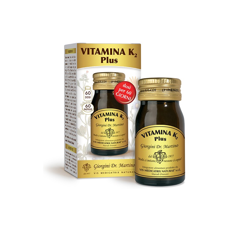 Dr. Giorgini Ser-vis Vitamina K2 Plus 60 Pastiglie Dr. Giorgini - 1