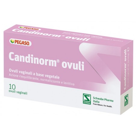 Schwabe Pharma Italia Candinorm 10 Ovuli Vaginali Schwabe Pharma Italia - 1