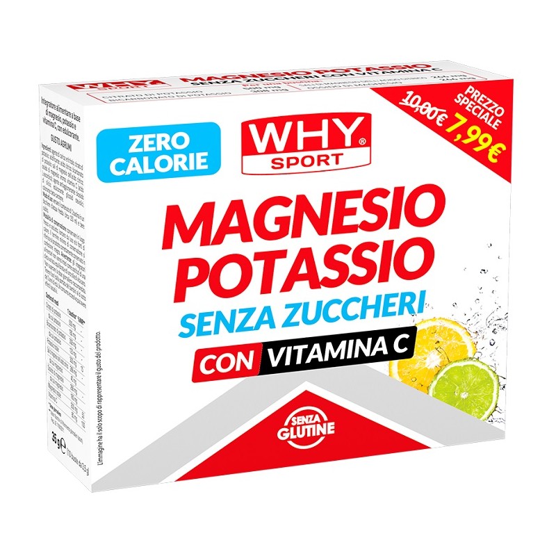 Biovita Whysport Magnesio Potassio Senza Zuccheri 10 Bustine Agrumi Biovita - 1