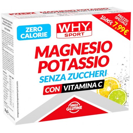 Biovita Whysport Magnesio Potassio Senza Zuccheri 10 Bustine Agrumi Biovita - 1