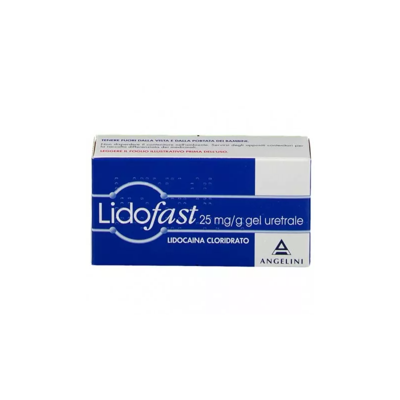 Lidofast 25mg/g Gel Uretrale 15 G Angelini - 1