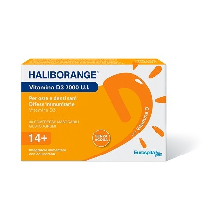 Eurospital Haliborange Vitamina D3 2000 Ui 30 Compresse Eurospital - 1