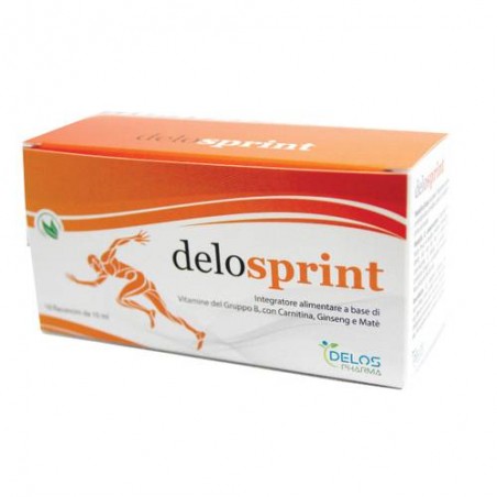 Delosprint Integratore Energetico per Sportivi 10 Flaconcini Delos Pharma - 1