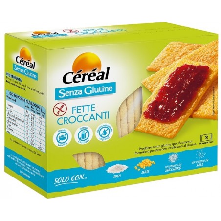 Nutrition & Sante' Italia Cereal Fette Croccanti 3 Monoporzioni - Rimedi vari - 987651205 - Pesoforma - € 1,90