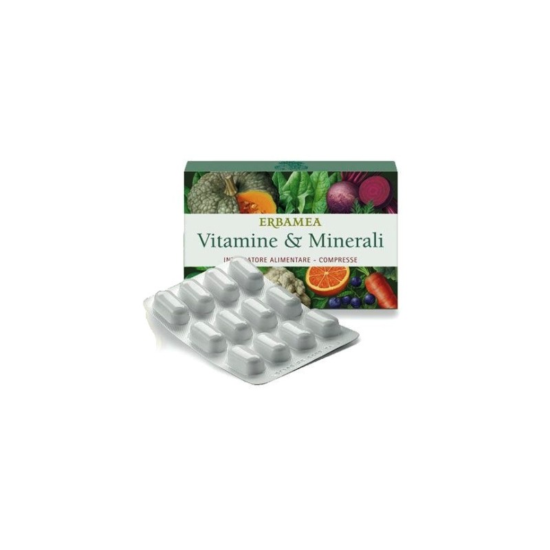 Erbamea Vitamine & Minerali 24 Compresse Erbamea - 1