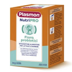 Plasmon NutriPRO Flora Probiotici Bambini Equilibrio Intestinale 14 Bustine Plasmon - 1