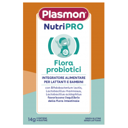 Plasmon NutriPRO Flora Probiotici Bambini Equilibrio Intestinale 14 Bustine Plasmon - 4