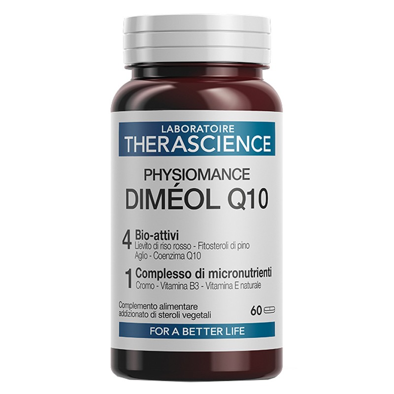 Therascience Sam Physiomance Dimeol Q10 60 Compresse - Integratori - 987478981 - Therascience Sam - € 21,20