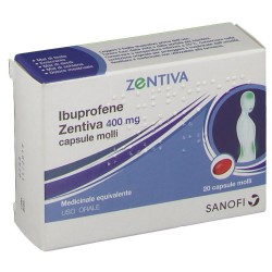 Ibuprofene Zentiva 400 mg Allevia Dolore Febbre 20 Capsule Zentiva Italia - 3