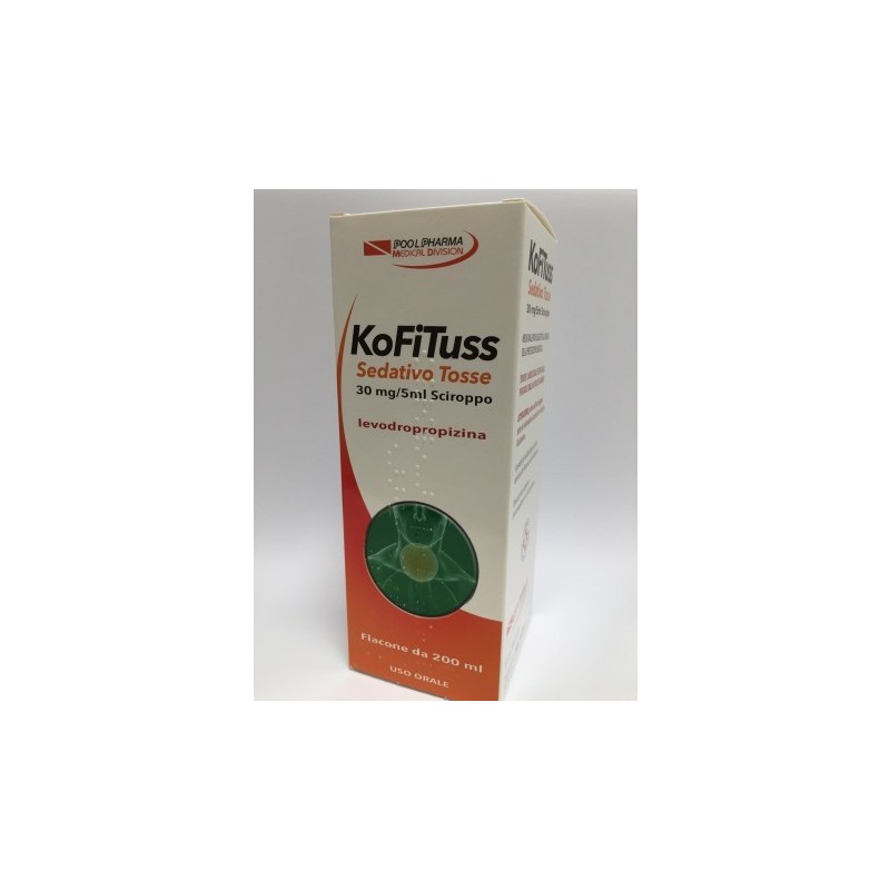 Pool Pharma Kofituss Sedativo Tosse 30 Mg/5ml Sciroppo - Farmaci per tosse secca e grassa - 039516024 - Pool Pharma - € 8,48