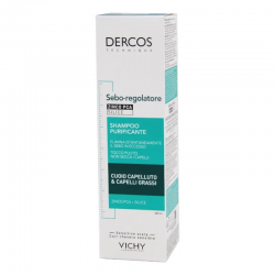 Vichy Dercos Shampoo Sebo Regolatore Capelli Grassi 200 ml Vichy - 2