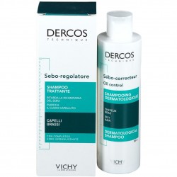 Vichy Dercos Shampoo Sebo Regolatore Capelli Grassi 200 ml Vichy - 10