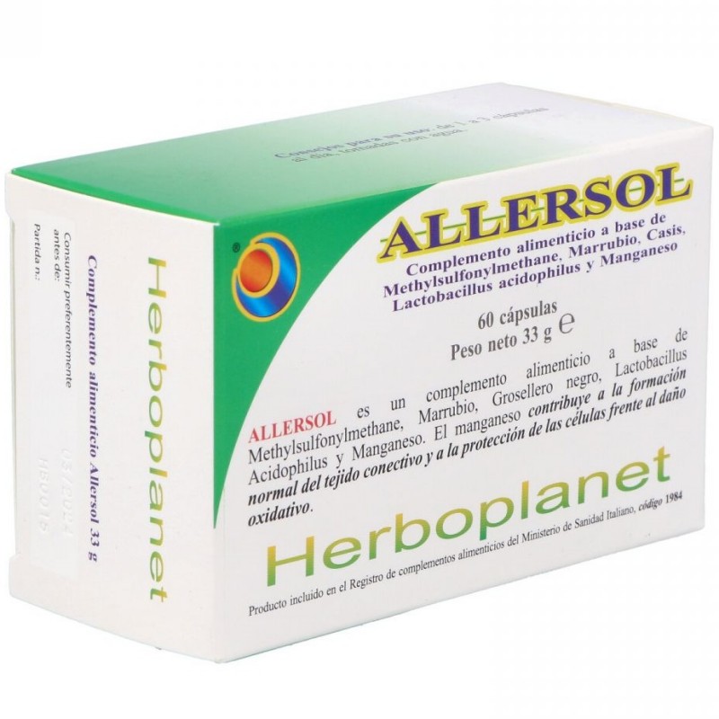 Herboplanet Allersol Supporto Respiratorio 60 Capsule Herboplanet - 1