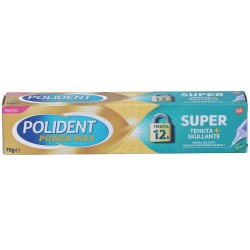 POLIDENT SUPER TENUTA + SIGILLANTE MENTA DELICATA ADESIVO PROTESI DENTALE 70 G Polident - 5