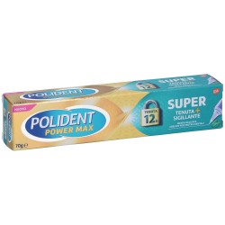 POLIDENT SUPER TENUTA + SIGILLANTE MENTA DELICATA ADESIVO PROTESI DENTALE 70 G Polident - 6