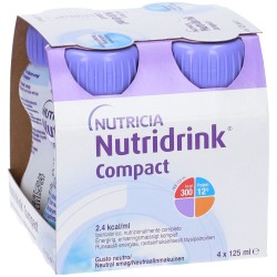 Danone Nutricia Soc. Ben. Nutridrink Compact Neutro 4x125 Ml - Rimedi vari - 926742002 - Danone Nutricia Soc. Ben. - € 17,52