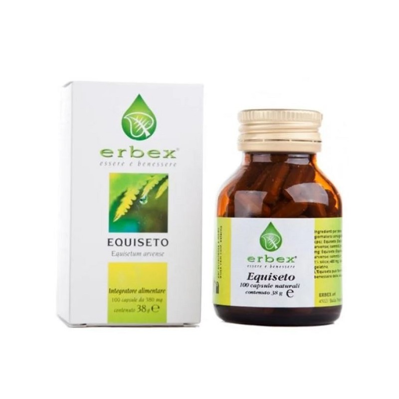 Erbex Equiseto 100 Capsule 380mg Erbex - 1