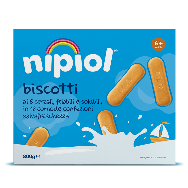 Nipiol Biscotti 6 Cereali Special Pack 20 Confezioni Da 66,5 G Nipiol - 1