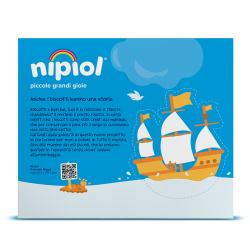 Nipiol Biscotti 6 Cereali Special Pack 20 Confezioni Da 66,5 G - Biscotti e merende per bambini - 985995327 - Nipiol - € 8,58