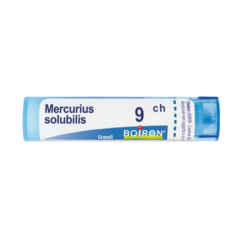 MERCURIUS SOLUBILIS 9 CH GRANULI  - 1