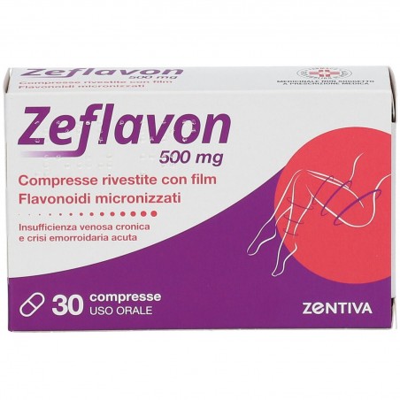 Zentiva Italia Zeflavon 30 Compresse Rivestite 500mg Zentiva Italia - 1