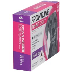 Frontline Tri-Act Spot-On Antiparassitario per Cani 20-40 Kg 6 Pipette Frontline - 3